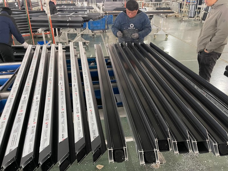 Aluminium windows profiles