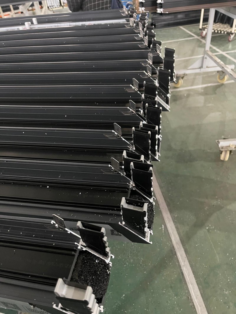 Aluminium windows profiles